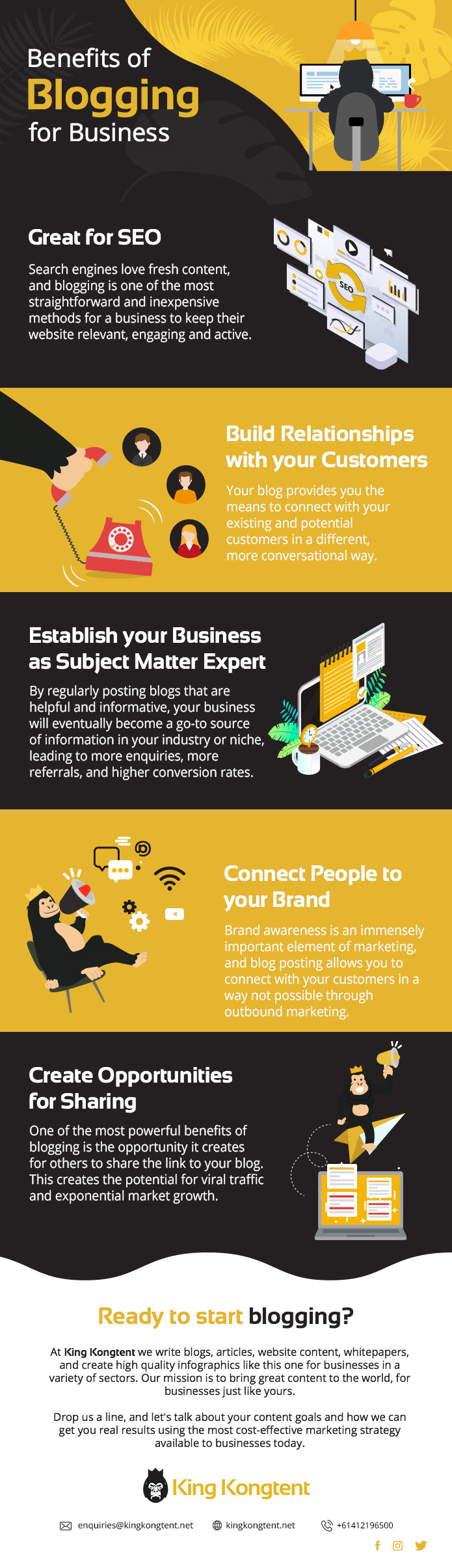 Benefits of Blogging for Business