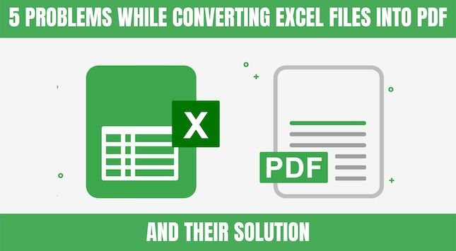 Converting Excel Files Into Pdf