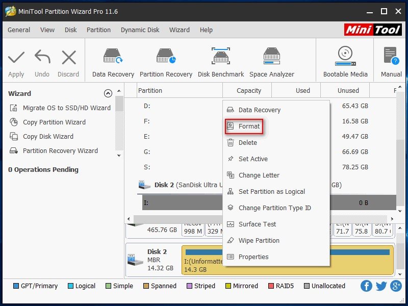 MiniTool Partition Wizard