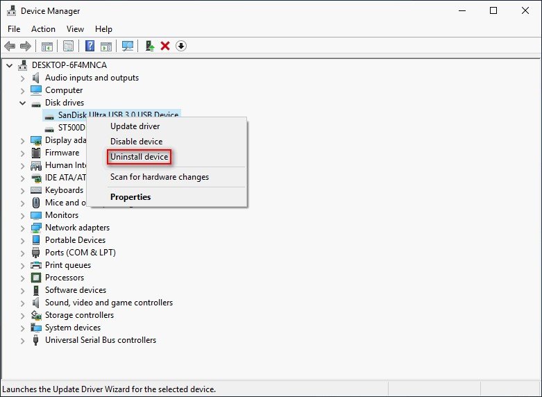 Reinstall Device Drivers