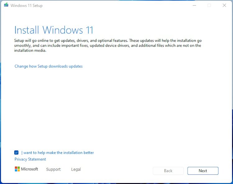 Reinstall Windows 11